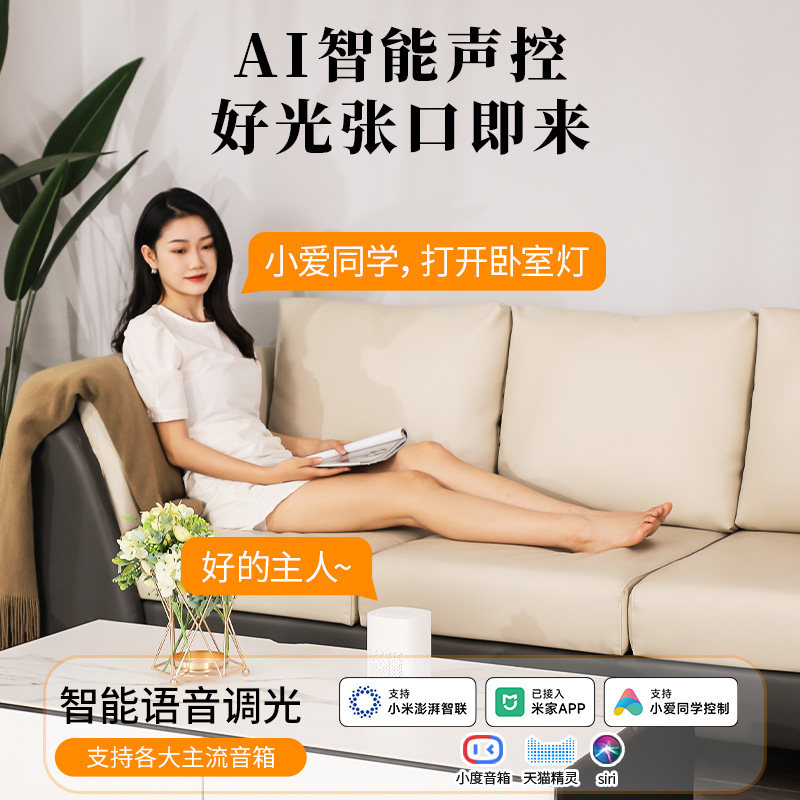 雷士照明led灯吸顶灯大客厅灯创意卧室灯圆形房间灯现代简约灯具 - 图3