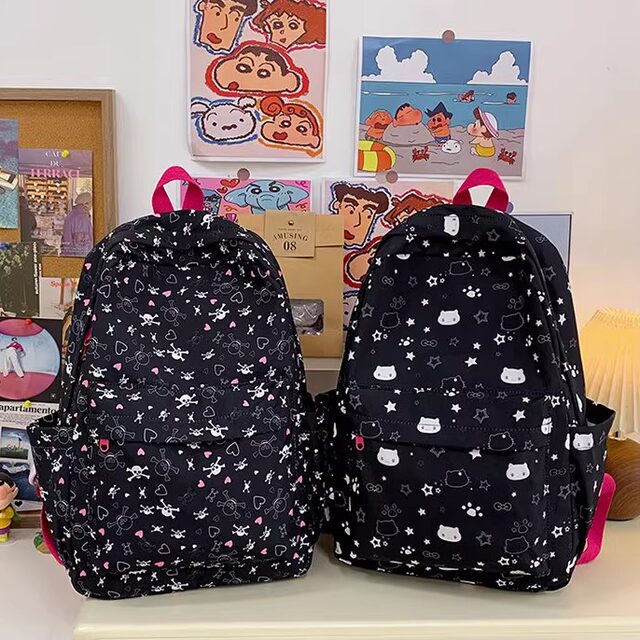 Ins high-looking girl heart school bag girl junior high school student high school student KT cat new versatile backpack backpack