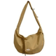 Korean style lazy style large capacity lightweight cross body dumpling bag