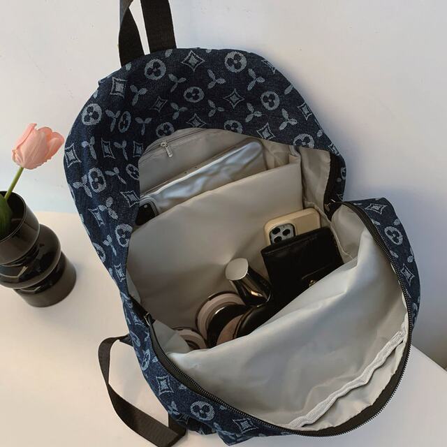 Schoolbag female college student college style trendy junior high school simple new high school backpack student versatile printed backpack