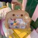 Cute cartoon small fresh hand-held crossbody bag