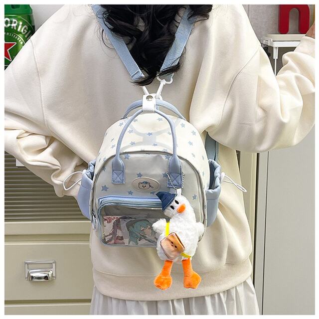 Mini fashion trend backpack girl summer new cute small backpack simple handbag versatile women's bag