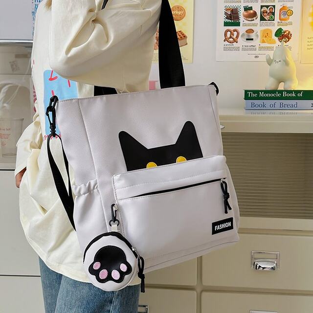 Girls' college style portable shoulder bag female junior high school and high school student class bag tutorial bag casual crossbody bag