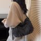 Denim large capacity crossbody women's commuting tote bag