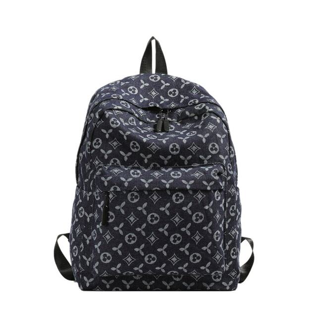 Schoolbag female college student college style trendy junior high school simple new high school backpack student versatile printed backpack