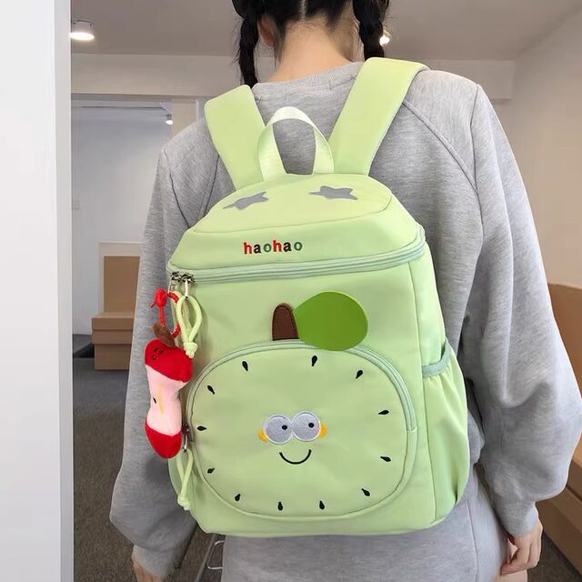 Cute apple backpack for women 2026 new style
