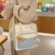Japanese versatile high-looking single shoulder crossbody bag ins college style soft girl girl bag large capacity backpack