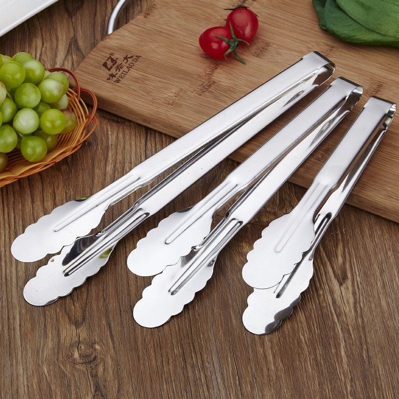 夹子厨房不锈钢食品夹烧烤水果面包馒头牛排食物烤肉菜麻辣烫夹子,淘宝优惠券,粉丝福利购,淘宝优惠卷