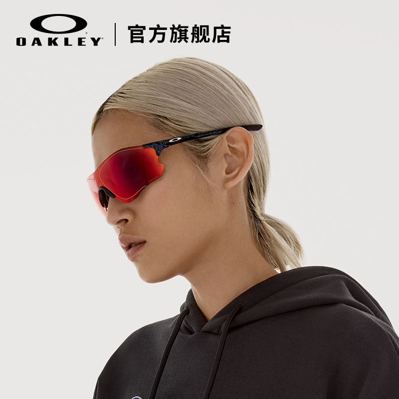 Oakley欧克利骑行跑步眼镜户外运动训练太阳镜护目镜EVZERO 9313 - 图0