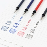 Мелки, ручка-роллер для школьников, черные синие красные цветные карандаши, пуля, сменные канцтовары, оптовые продажи