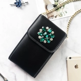 Сумка через плечо, кожаная небольшая дизайнерская маленькая сумка на одно плечо, цепь