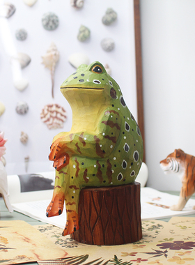 Chumfun椴木家居手工摆件