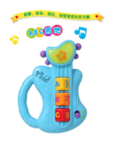 English Tumuli Toys 0-1 Year Old Baby Toddler Baby Vocal Music Audition 0641-01ABC Little Guitar