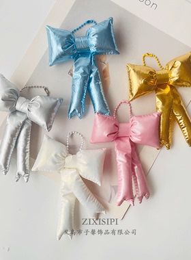 zixisipi布艺充棉蝴蝶结挂件