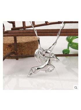 925银韩版毛衣链配饰刻字吊坠