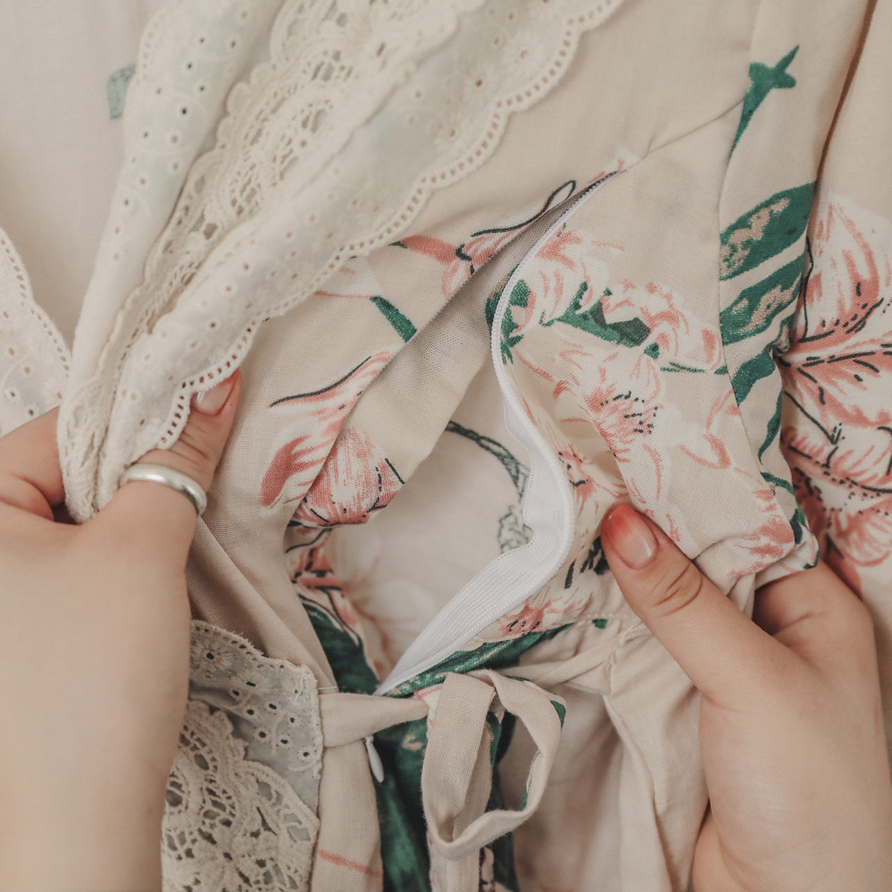 纯棉纱布和服月子服产妇春秋睡衣 lmsj服饰家居服套装