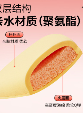 大胖丁棉花糖气垫粉扑粉底液专用大号美妆蛋干湿两用不易吃粉