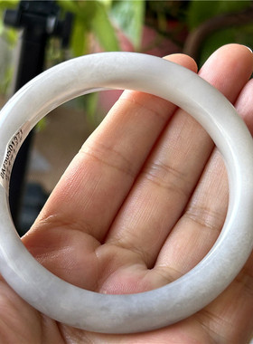 天然和田玉香芋紫手镯内径58.4一物一图玉石手镯正品和田玉手镯子