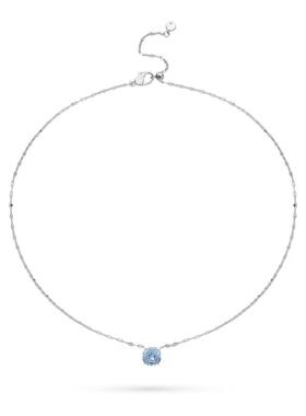 TWINS LULU【蓝玫瑰】精致浅蓝色切面项链TSJ7970