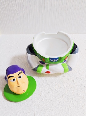 Toy Story玩具总动员巴斯光年陶瓷首饰盒存物罐茶壶烟缸收纳盒