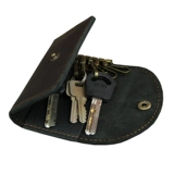 Мужская вместительная и большая ключница ручной работы, кожаный картхолдер, универсальный брелок, кошелек