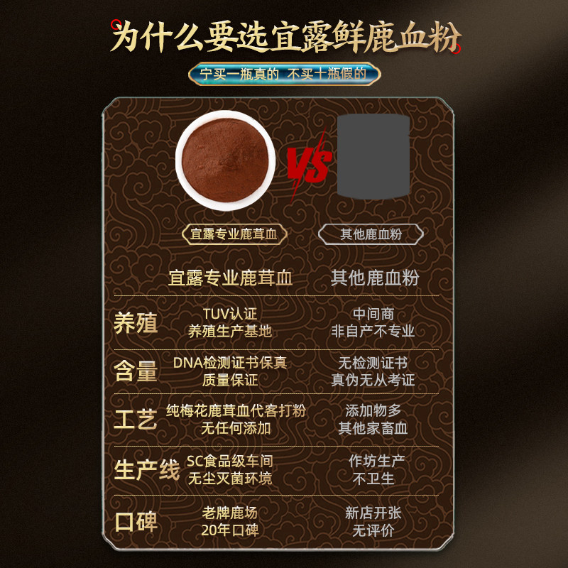  宜露滋补养生鹿制膏/鹿制品