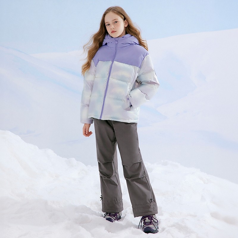 笛莎童装女童羽绒服冬季新款儿童女孩中大童短款连帽外套加厚炫彩,淘宝优惠券,粉丝福利购,淘宝优惠卷