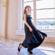 Aianjiu children's clothing girls' dress 2024 new violin performance girl princess skirt autumn and winter skirt Aianjiu children's clothing girls' dress 2024 new violin performance girl princess skirt autumn and winter skirt