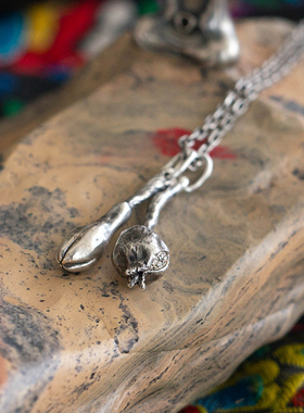 朴蝉纯银十字链情侣文艺范吊坠