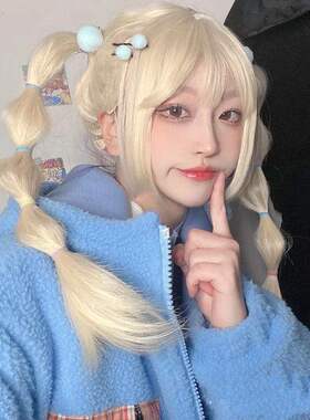 发饰ins毛球彩色发夹软妹