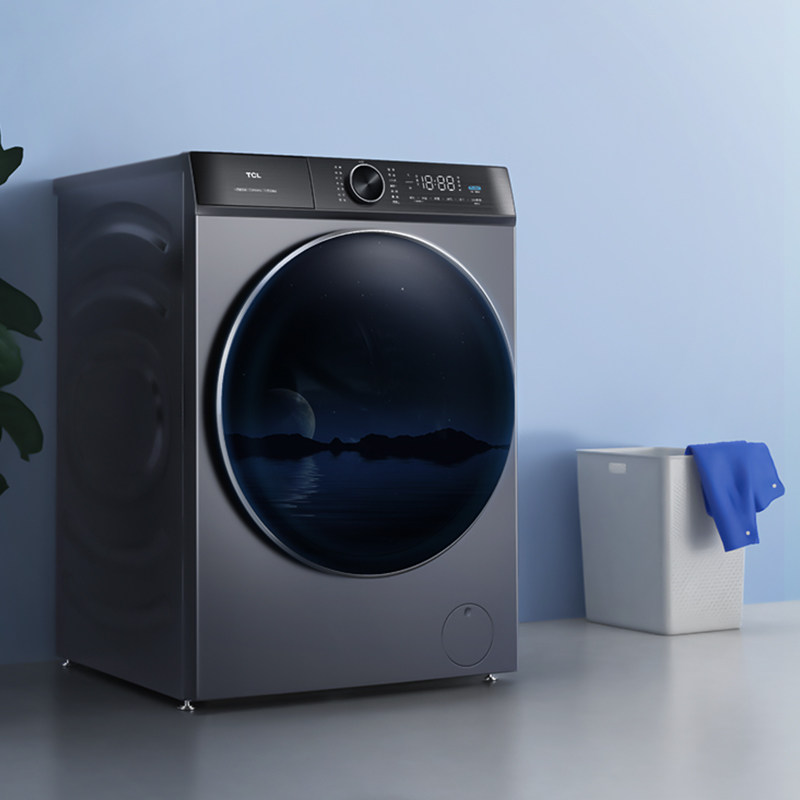 tcl直驱变频滚筒全自动kg洗洗衣机 tcl洗衣机洗衣机