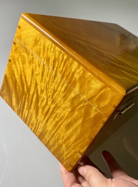 金丝楠木首饰盒小叶桢楠珠宝收纳