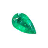 Natural emerald loose stone vivid green gemstone