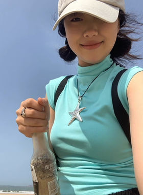 项链锁骨辣妹甜酷海星