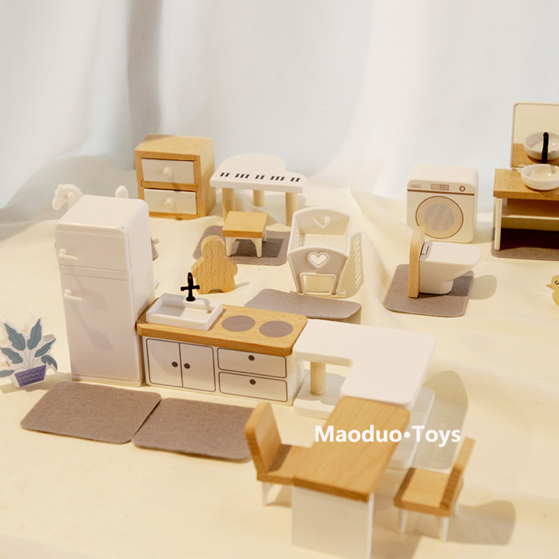 儿童过家家玩具女孩别墅大型娃娃屋DIY益智仿真木制礼物生日男XY - 图2