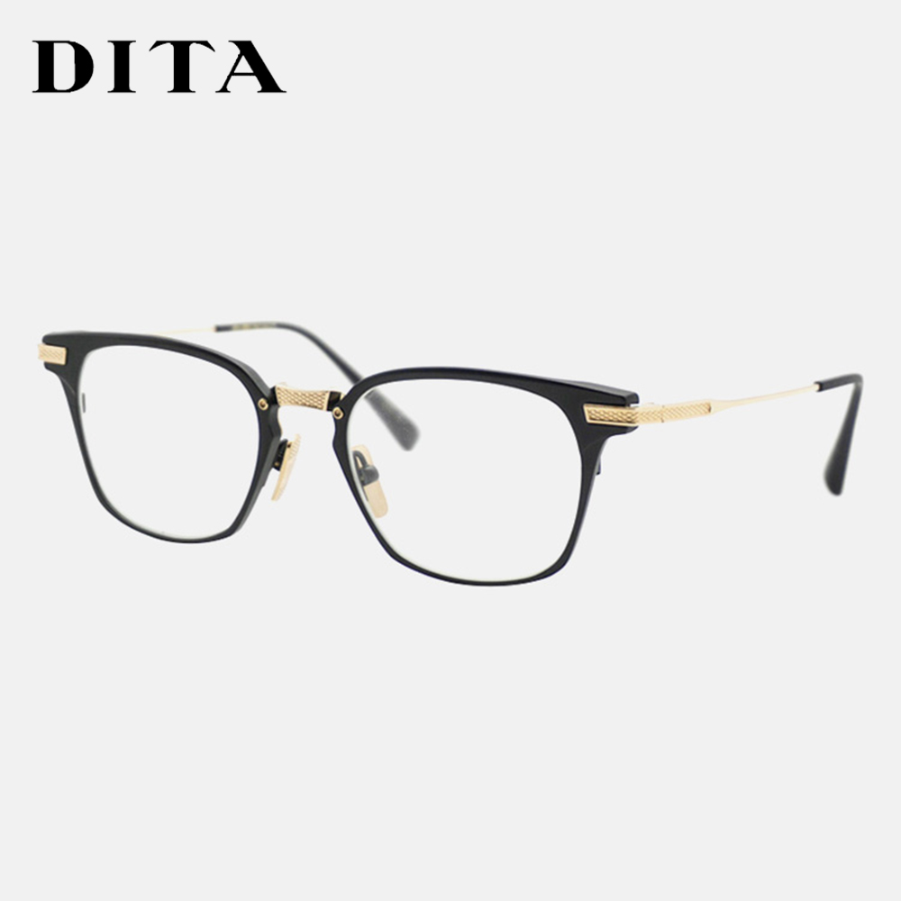 DITA复古男眼镜架纯钛方框板材配近视日本手工眼镜框DRX2068 - 图1