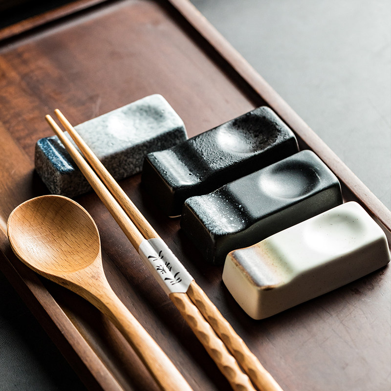 日式创意两用筷子架勺架子家用餐厅摆放筷子筷托筷枕摆台小配件,淘宝优惠券,粉丝福利购,淘宝优惠卷