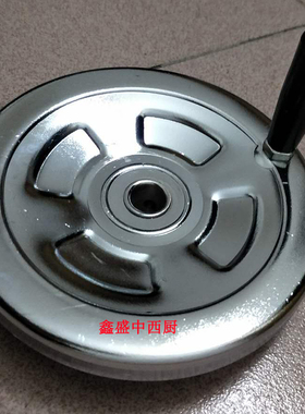 永强原装yq-110/130高速压面机配件厚度调节手轮轧面机不锈钢转轮