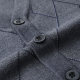 Men's spring and autumn cardigan vest close-fitting