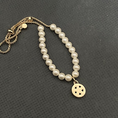 中古vintage复古女款轻奢小众设计感高级气质百搭颈链老佛爷手链