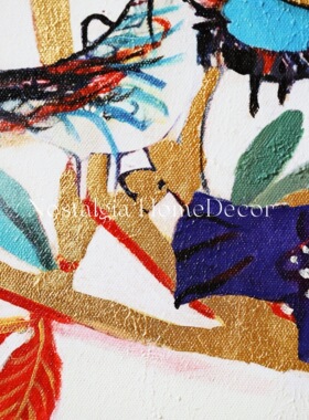 从今往后HomeDecor-CFYH16-艺术金箔油画-非产品质量问题不退换