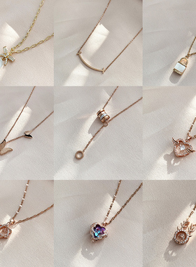 极速小众设计感项链女ins冷淡风气C质网红锁骨链2023新款爆款潮颈