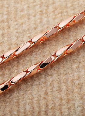 包邮韩版正品24k白金男彩金饰品