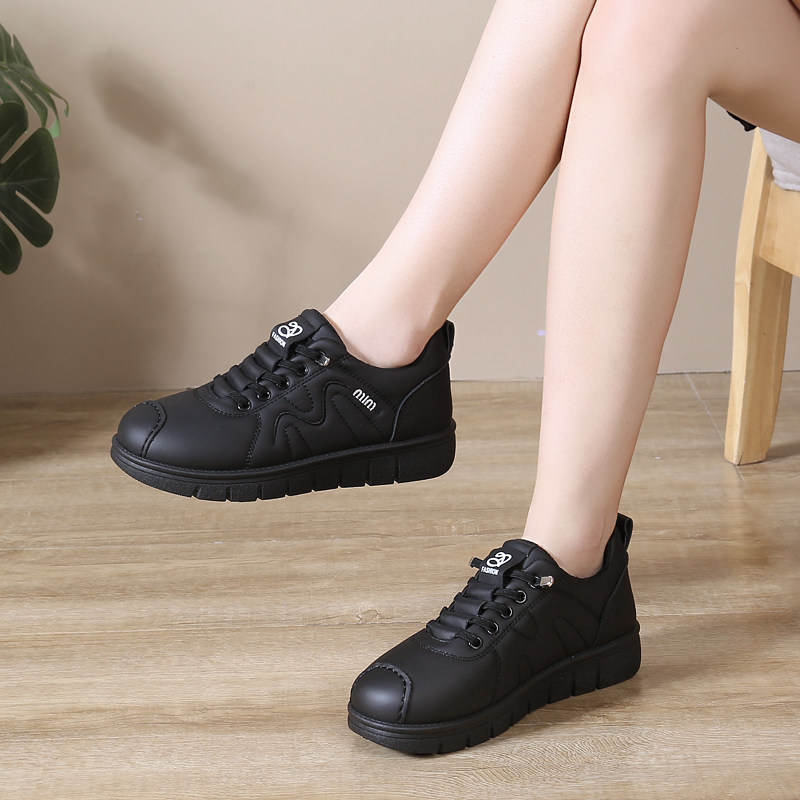妈妈鞋平底防滑中老年2025年新款超软皮防滑软底休闲舒适运动单鞋,淘宝优惠券,粉丝福利购,淘宝优惠卷