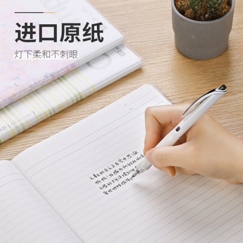 日本KOKUYO国誉campus水彩絮语封套本学生文具本子工作B5笔记本软面抄A5胶套本PVC胶装本 - 图2