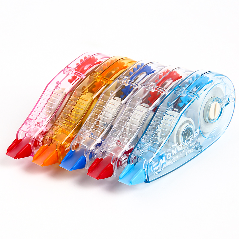 日本TOMBOW蜻蜓MONO修正带透明男女创意修改带学生用修真涂改不易断带 CT-CF6/5 - 图3