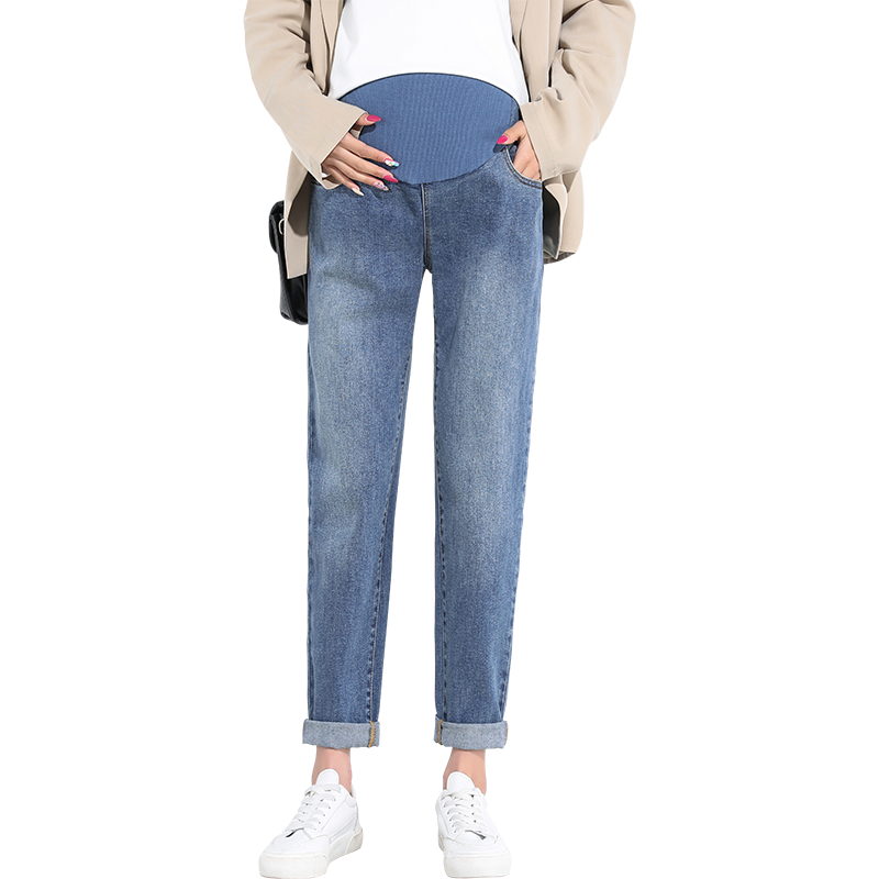 孕妇裤子春秋潮妈时尚外穿休闲裤 孕伊尚孕妇打底裤