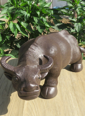 宜兴紫砂水牛生肖属相大号