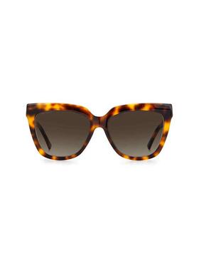 代购Jimmy Choo女士太阳镜渐变镜片防紫外线遮光抗眩光方形