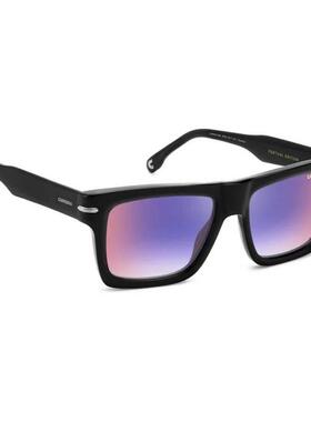 代购Carrera卡雷拉男士太阳镜防紫外线蓝红渐变非偏光塑料镜架